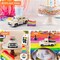 Rustic Rainbow Truck Decor – “Love Is Love” LGBTQ Pride Tiered Tray & Tabletop Centerpiece, Farmhouse Rainbow Home & Kitchen Decoration for Pride Month